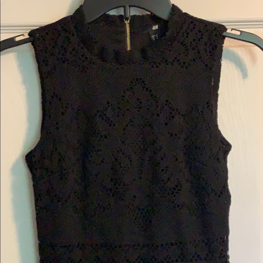 H&M Black Lace Dress